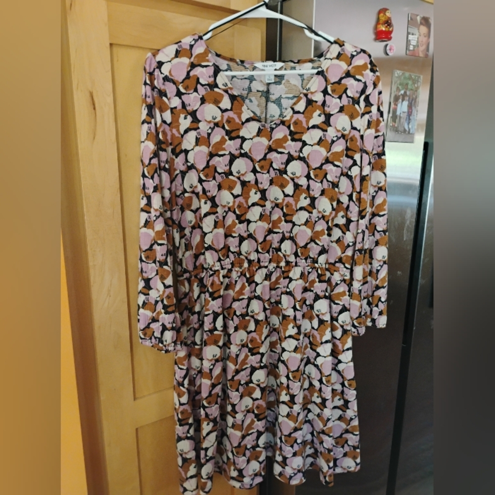 Nine West Multicolor Floral Dress